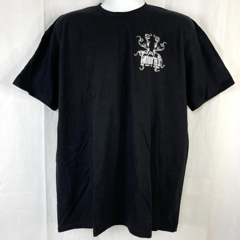 Tamuras Fine Wine Liquors Maui Octopus T-Shirt XL Mens Kihei Lahaina Oahu Hawaii - Picture 2 of 5